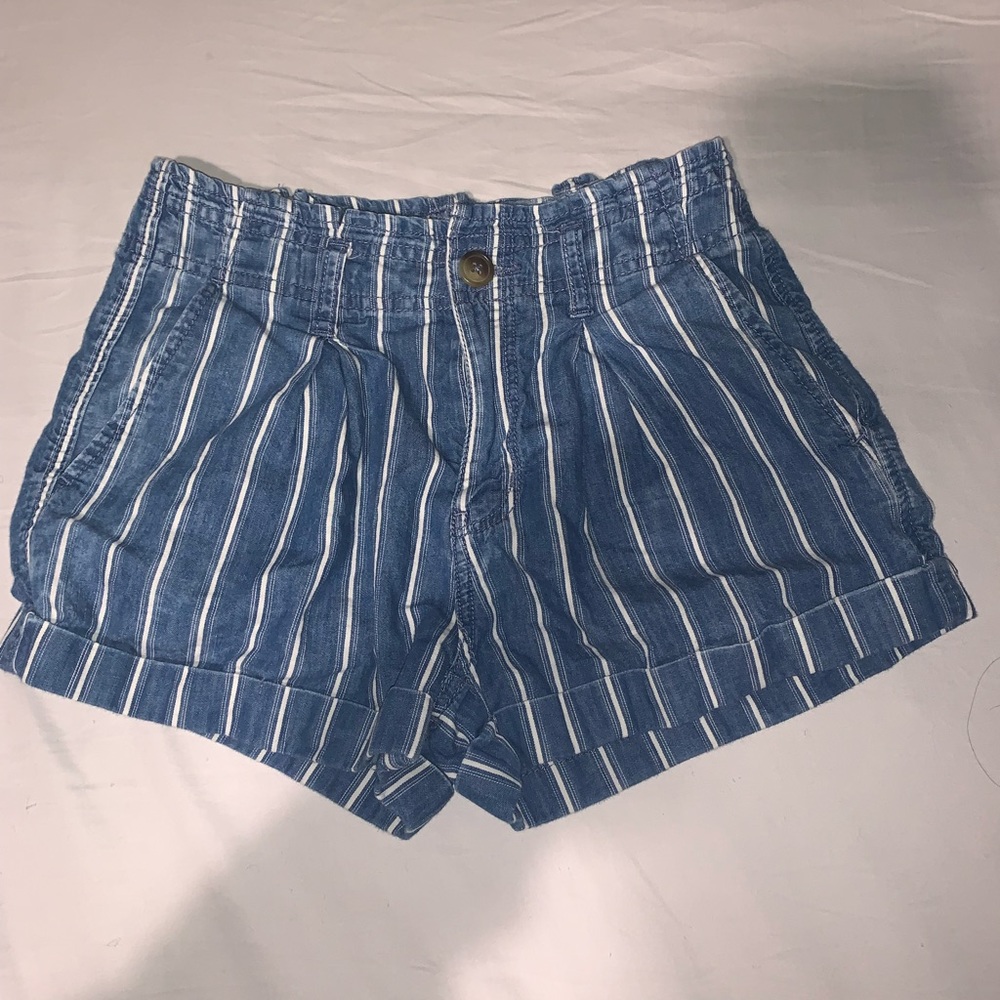 American Eagle Striped Shorts